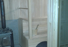 Сауна на дровах.