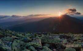 Система горных хребтов Горганы