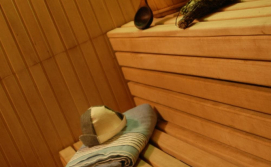 Сауна на дровах на базе отдыха "Феникс"