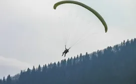 ПОЛЬОТИ на параплані у Верховині