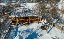 Котедж Шум Черемоша на березі річки