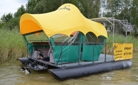 Плот "Колибри" на Свитязе