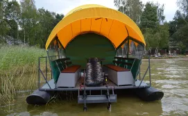 Плот "Колибри" на Свитязе