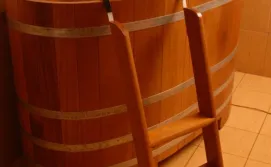 Сауна на дровах на базе отдыха "Феникс"