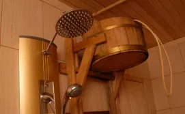 Сауна на дровах на базе отдыха "Феникс"