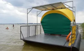 Плот "Колибри" на Свитязе