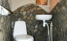 Баня на території садиба Карпатський острівець