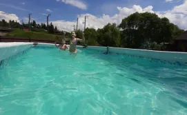 Приватна садиба Діміра - літній басейн