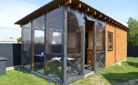 Котдеж Pulmo Rest - літня кухня з терасою