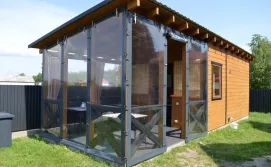 Котдеж Pulmo Rest - літня кухня з терасою