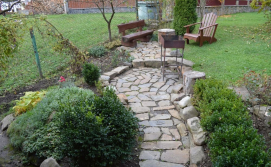 Зона приготування страв на вогні біля сауни