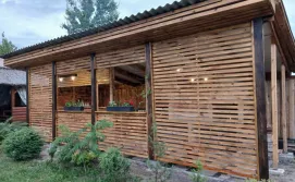 Приватний сектор на березі озера Велике Згоранське