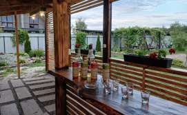 Приватний сектор на березі озера Велике Згоранське