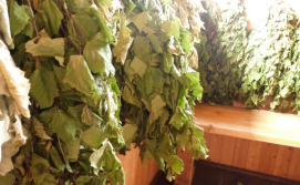 Баня на дровах в Свитязе