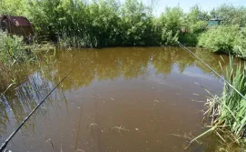 Відгороджений ставок для риболовлі