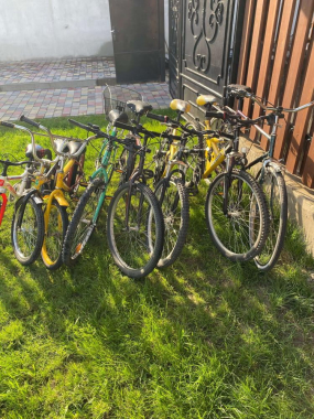 Прокат велосипедів на базі відпочинку 4 сезони